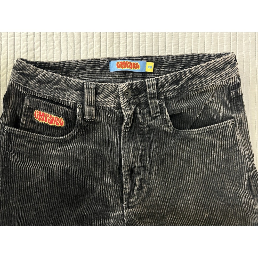 Empyre Corduroy Pants Dark Brown Baggy Y2k Skater Relaxed Pants Size 28x26 - Picture 6 of 11